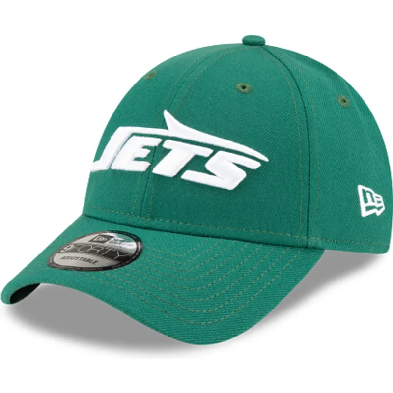 justerbar-gron-buet-kasket-9forty-the-league-af-new-york-jets-nfl-fra-new-era