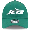 cappellino-curvo-verde-regolabile-9forty-the-league-dei-new-york-jets-nfl-di-new-era