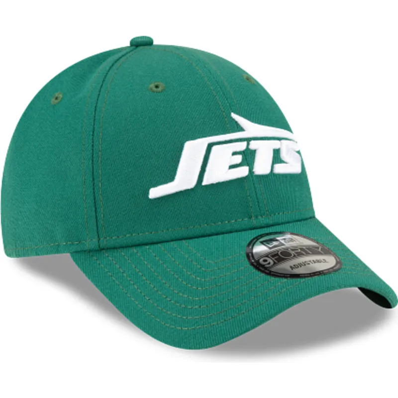 justerbar-gron-buet-kasket-9forty-the-league-af-new-york-jets-nfl-fra-new-era