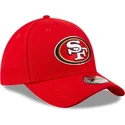 9forty-the-league-san-francisco-49ers-nfl-verstellbare-rote-kinderkappe-von-new-era