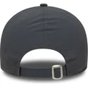 graue-verstellbare-curved-cap-mit-blauem-logo-9forty-recycled-der-los-angeles-dodgers-mlb-von-new-era