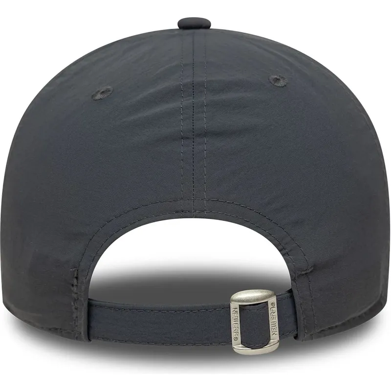 graue-verstellbare-curved-cap-mit-blauem-logo-9forty-recycled-der-los-angeles-dodgers-mlb-von-new-era