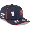 dunkelblaue-gebogene-snapback-kappe-9seventy-stretch-snap-von-red-bull-racing-formula-1-max-verstappen-von-new-era