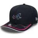 cappellino-curvo-blu-navy-snapback-9seventy-stretch-snap-alpine-f1-team-formula-1-di-new-era