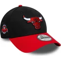 chicago-bulls-nba-new-era-9forty-side-patch-justerbar-sort-og-rod-buet-kasket