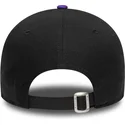 cappellino-curvo-nero-e-viola-regolabile-9forty-side-patch-dei-los-angeles-lakers-nba-di-new-era