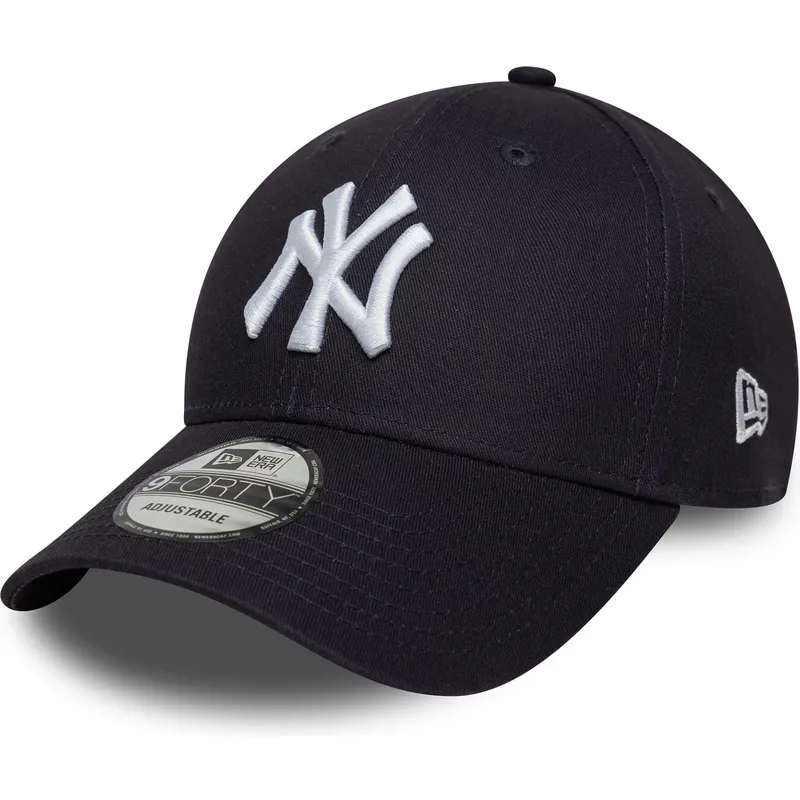 cappellino-curvo-blu-navy-regolabile-9forty-side-patch-new-york-yankees-mlb-di-new-era