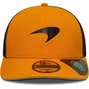 cappellino-trucker-arancione-e-nero-9seventy-stretch-snap-di-mclaren-racing-formula-1-di-new-era