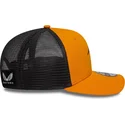 cappellino-trucker-arancione-e-nero-9seventy-stretch-snap-di-mclaren-racing-formula-1-di-new-era