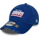 new-era-new-york-giants-nfl-9twenty-verstellbare-gewaschene-distress-kappe-in-blau