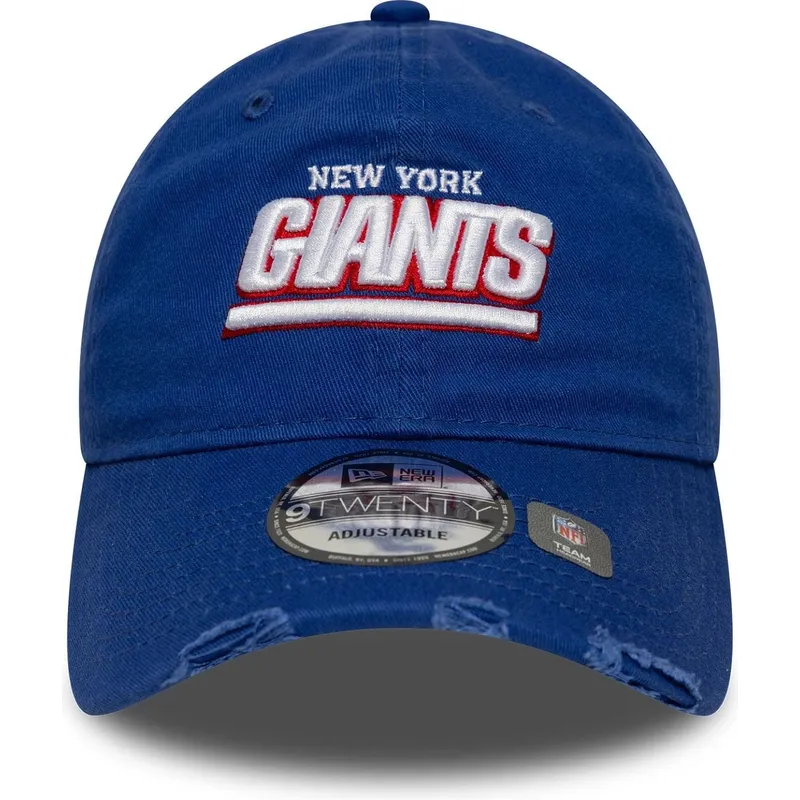 cappellino-curvo-blu-regolabile-9twenty-washed-distress-dei-new-york-giants-nfl-di-new-era