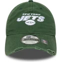 cappellino-curvo-verde-regolabile-9twenty-washed-distress-dei-new-york-jets-nfl-di-new-era