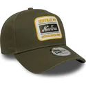 cappellino-snapback-verde-con-visiera-curva-e-frame-washed-patch-di-new-era