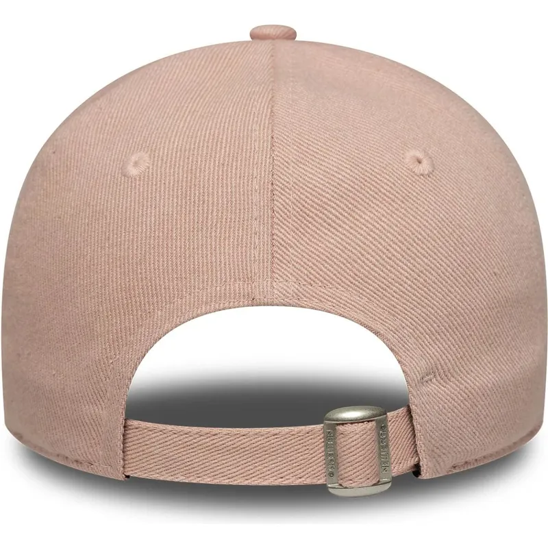 justerbar-rosa-bojd-keps-for-kvinnor-9twenty-dye-denim-new-york-yankees-mlb-fran-new-era