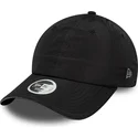 cappellino-curvo-nero-regolabile-per-donna-pony-tail-open-back-di-new-era