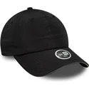 cappellino-curvo-nero-regolabile-per-donna-pony-tail-open-back-di-new-era
