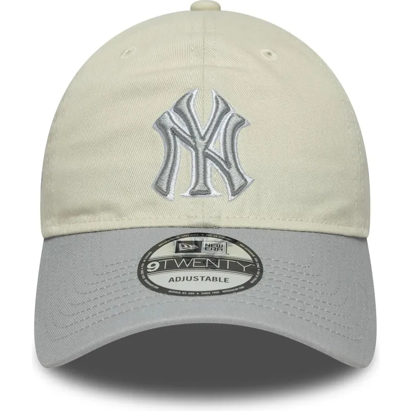 regulowana-bezowo-szara-damska-czapka-z-zakrzywionym-daszkiem-9twenty-world-series-cooperstown-new-york-yankees-mlb-od-new-era