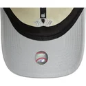 cappello-curvo-beige-e-grigio-regolabile-da-donna-9twenty-world-series-cooperstown-dei-new-york-yankees-mlb-di-new-era