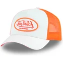 cappellino-trucker-bianco-e-arancione-fluo04-ct-di-von-dutch