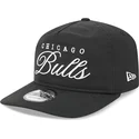 casquette-courbee-noire-ajustable-19twenty-draft-2025-chicago-bulls-nba-new-era