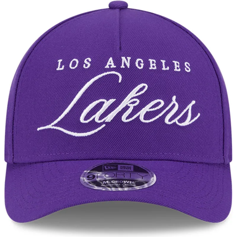 fioletowa-czapka-z-zakrzywionym-daszkiem-snapback-9forty-m-crown-draft-2025-los-angeles-lakers-nba-od-new-era