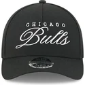 casquette-courbee-noire-snapback-9forty-m-crown-draft-2025-chicago-bulls-nba-new-era