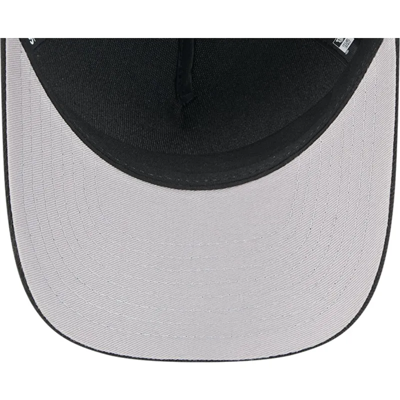 svart-bojd-snapback-keps-9forty-m-crown-draft-2025-chicago-bulls-nba-fran-new-era