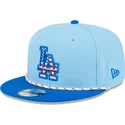 cappello-piatto-blu-snapback-9fifty-4th-july-dei-los-angeles-dodgers-mlb-di-new-era