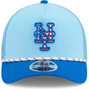 new-era-new-york-mets-mlb-4th-july-9forty-m-crown-a-frame-blaue-trucker-kappe