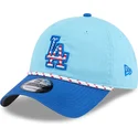 verstellbare-blaue-9twenty-kappe-zum-4-juli-der-los-angeles-dodgers-mlb-von-new-era