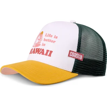 Cappellino trucker multicolore Better Hawaii HFT di Coastal