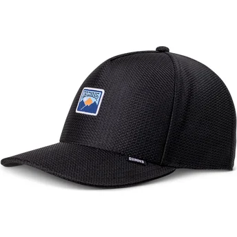 Cappello snapback nero curvo Mountain HFT Perfo di Djinns