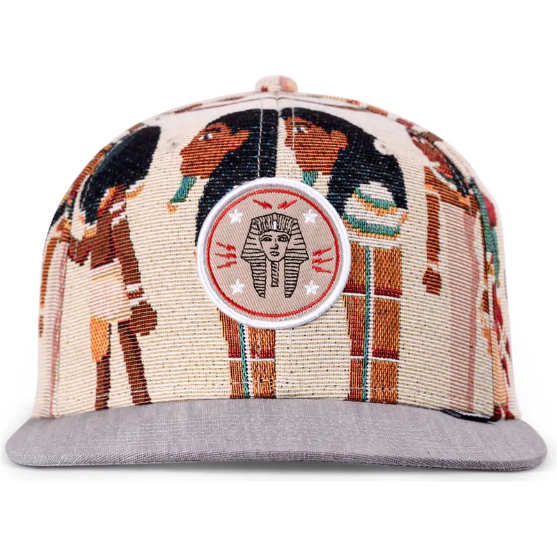 czapka-z-plaskim-daszkiem-bezowo-szara-snapback-tutanch-linen-od-djinns