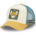 cappellino-trucker-beige-e-blu-jerry-taj6-jer-looney-tunes-di-capslab