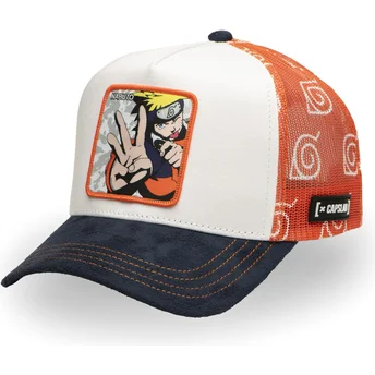 Flerfarvet trucker kasket Naruto Uzumaki UZU fra Capslab