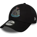 cappellino-curvo-nero-regolabile-9forty-core-del-newcastle-united-football-club-premier-league-di-new-era