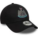 cappellino-curvo-nero-regolabile-9forty-core-del-newcastle-united-football-club-premier-league-di-new-era