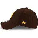 cappellino-visiera-curva-marrone-regolabile-9forty-the-league-di-san-diego-padres-mlb-di-new-era