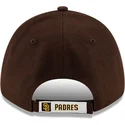 cappellino-curvo-marrone-regolabile-9forty-the-league-dei-san-diego-padres-mlb-di-new-era