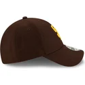 braune-verstellbare-curved-cap-9forty-the-league-der-san-diego-padres-mlb-von-new-era