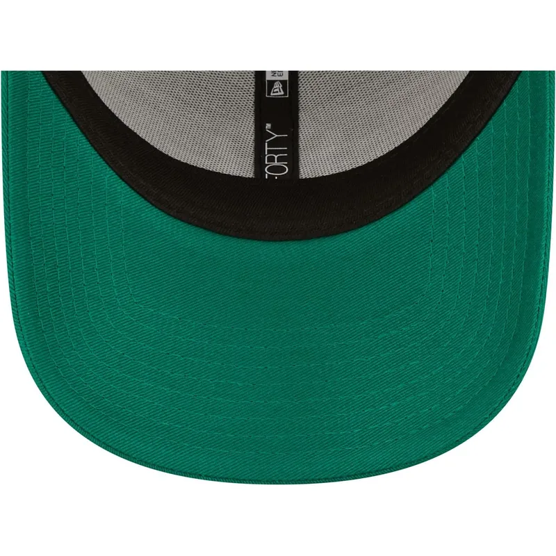 gron-justerbar-curved-kasket-til-kvinder-9forty-league-essential-fra-new-york-yankees-mlb-fra-new-era