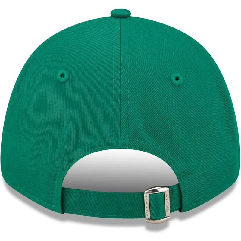 new-era-new-york-yankees-mlb-9forty-league-essential-gron-justerbar-kvindekasket-med-buet-skygge