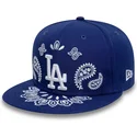 cappellino-piatto-blu-regolabile-59fifty-paisley-dei-los-angeles-dodgers-mlb-di-new-era