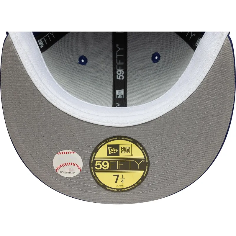cappello-piatto-blu-chiuso-59fifty-paisley-dei-los-angeles-dodgers-mlb-di-new-era