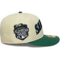 cappellino-curvo-beige-e-verde-regolabile-59fifty-all-star-game-pin-dei-seattle-mariners-mlb-di-new-era