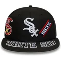 casquette-plate-noire-ajustee-59fifty-all-over-chicago-white-sox-mlb-new-era