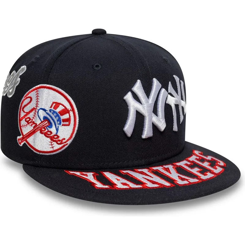 cappello-piatto-blu-marino-chiuso-59fifty-all-over-dei-new-york-yankees-mlb-di-new-era