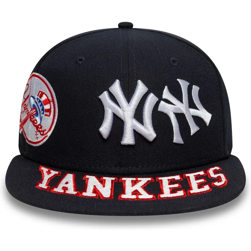 cappello-piatto-blu-marino-chiuso-59fifty-all-over-dei-new-york-yankees-mlb-di-new-era