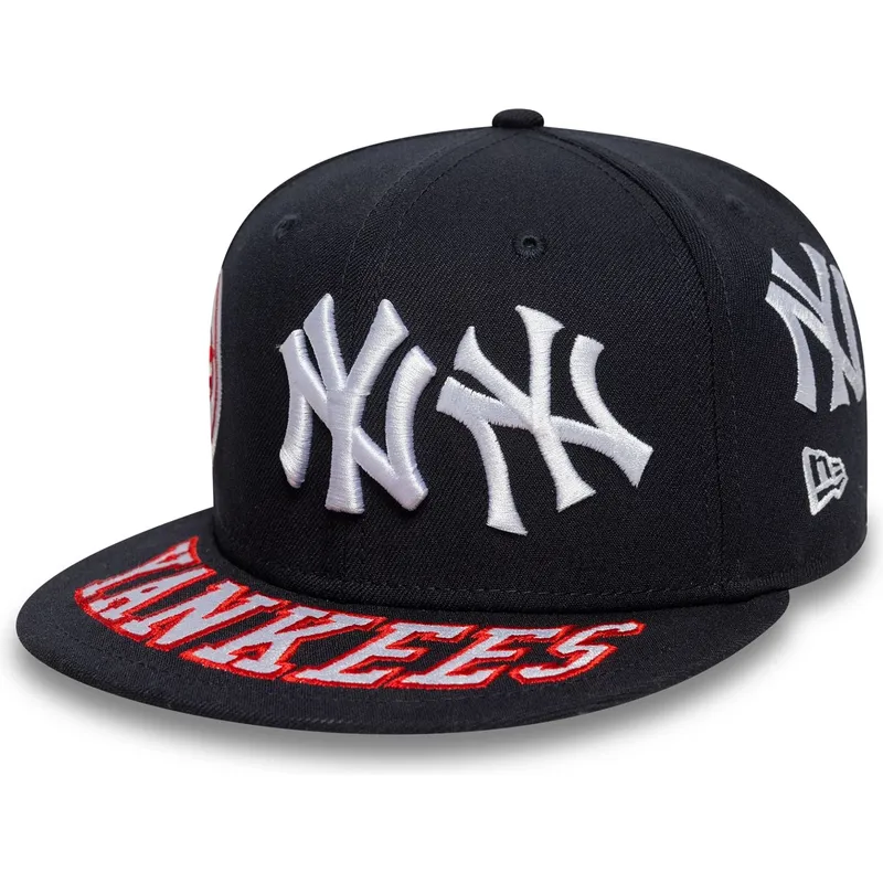 cappello-piatto-blu-marino-chiuso-59fifty-all-over-dei-new-york-yankees-mlb-di-new-era