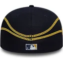 new-era-new-york-yankees-mlb-59fifty-chain-wrap-morkbla-justerad-platt-keps